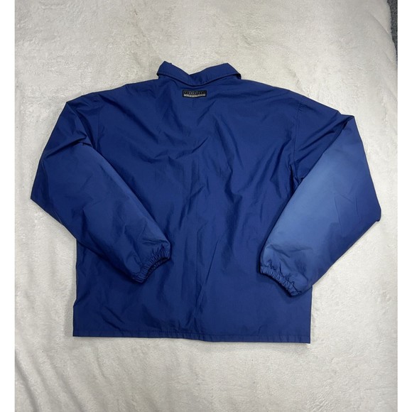 Vintage Forresters Navy Blue Full Zip Gore-Tex All Weather Golf Jacket Size XL - Picture 9 of 9